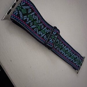 Multicolor Patterned Watch Strap